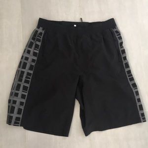 Men’s Lululemon Shorts with gray side detail